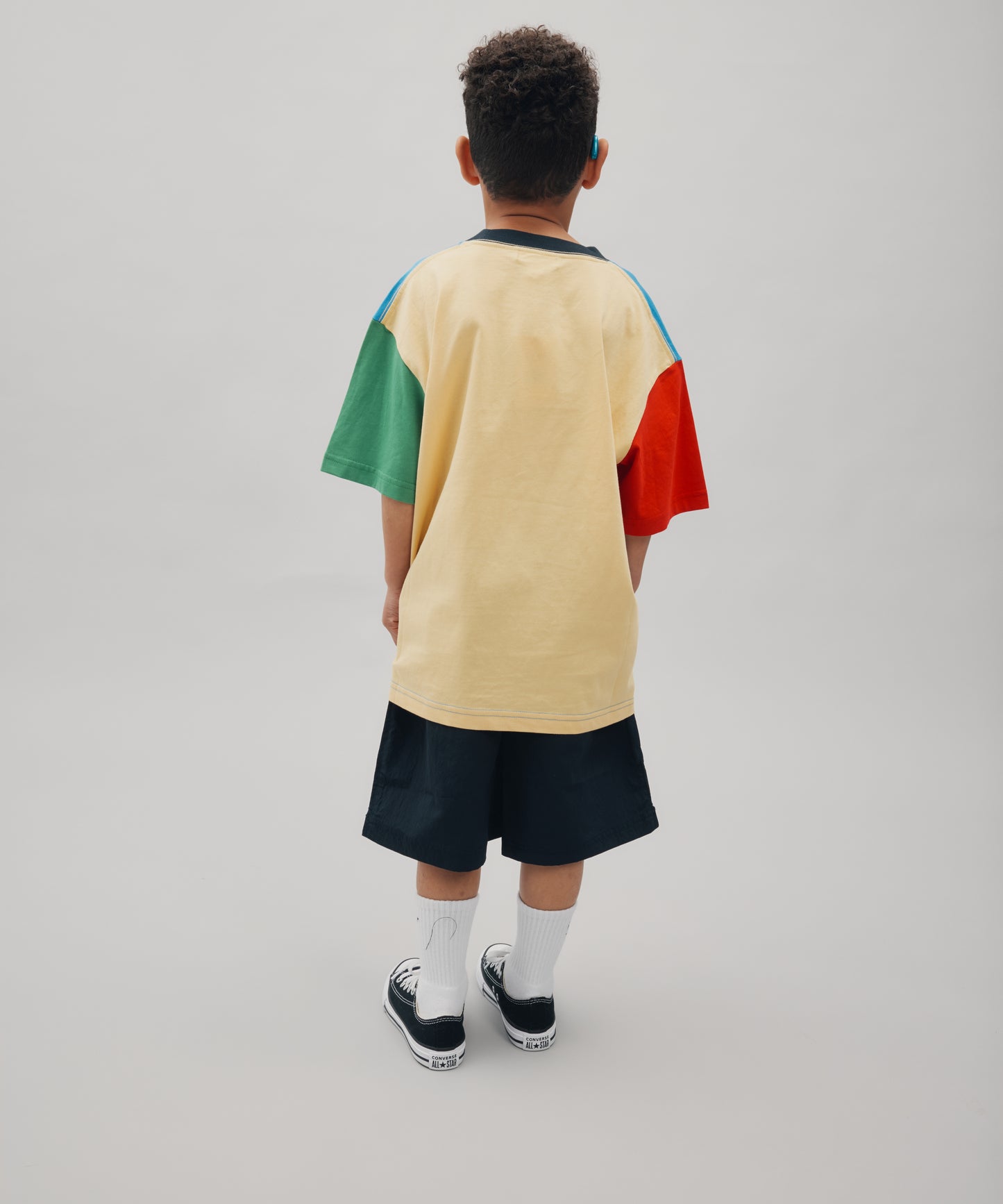 COLOUR BLOCK TEE - MULTI