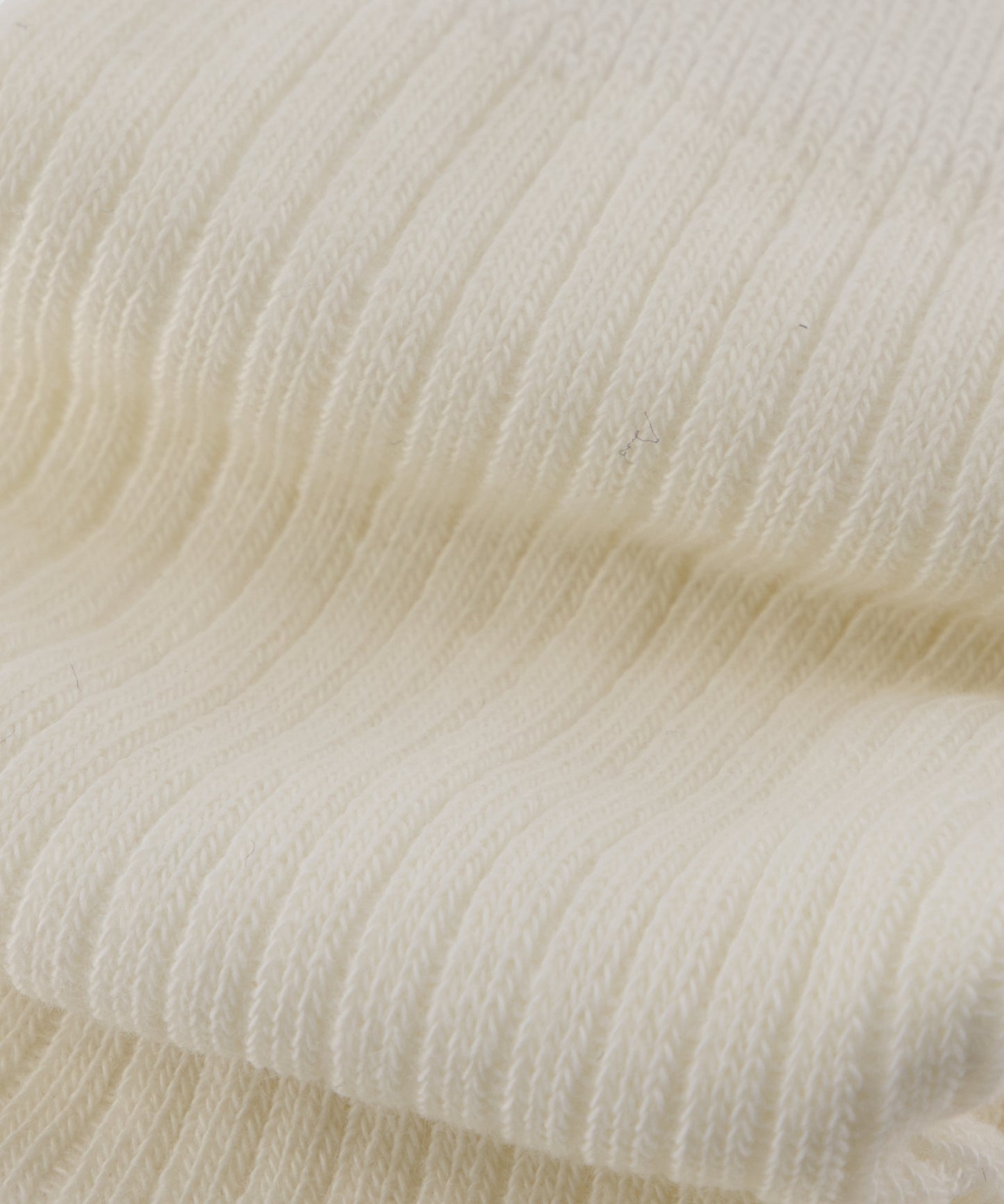 Ribbed Cotton Socks 2-Pack - Milk