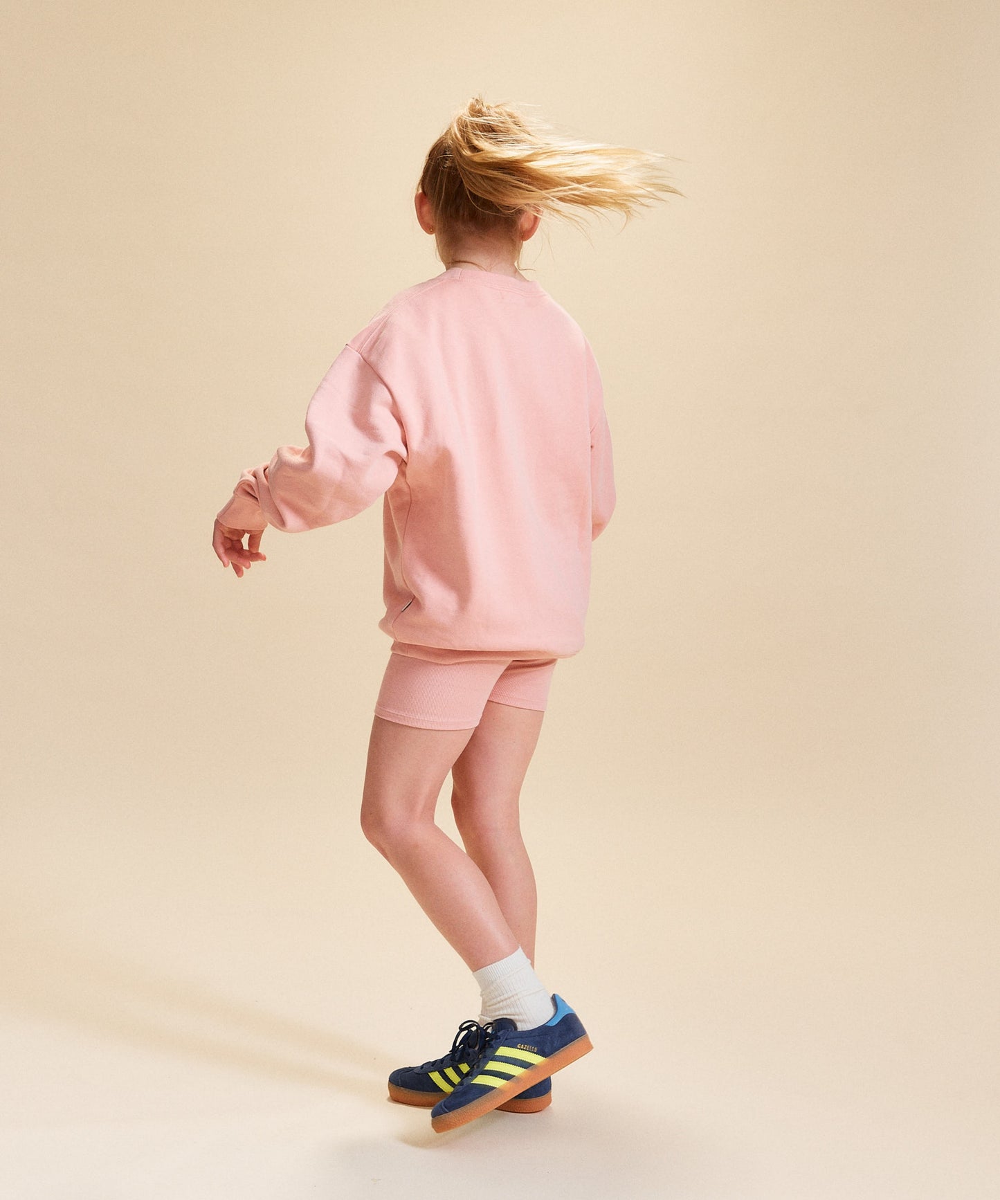 Slouchy Crewneck - Peach Pink