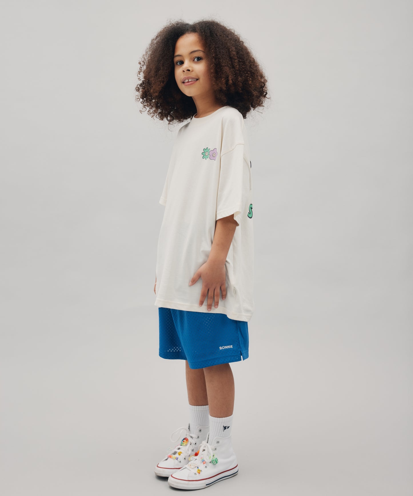 FLOWER TEE - OFF WHITE