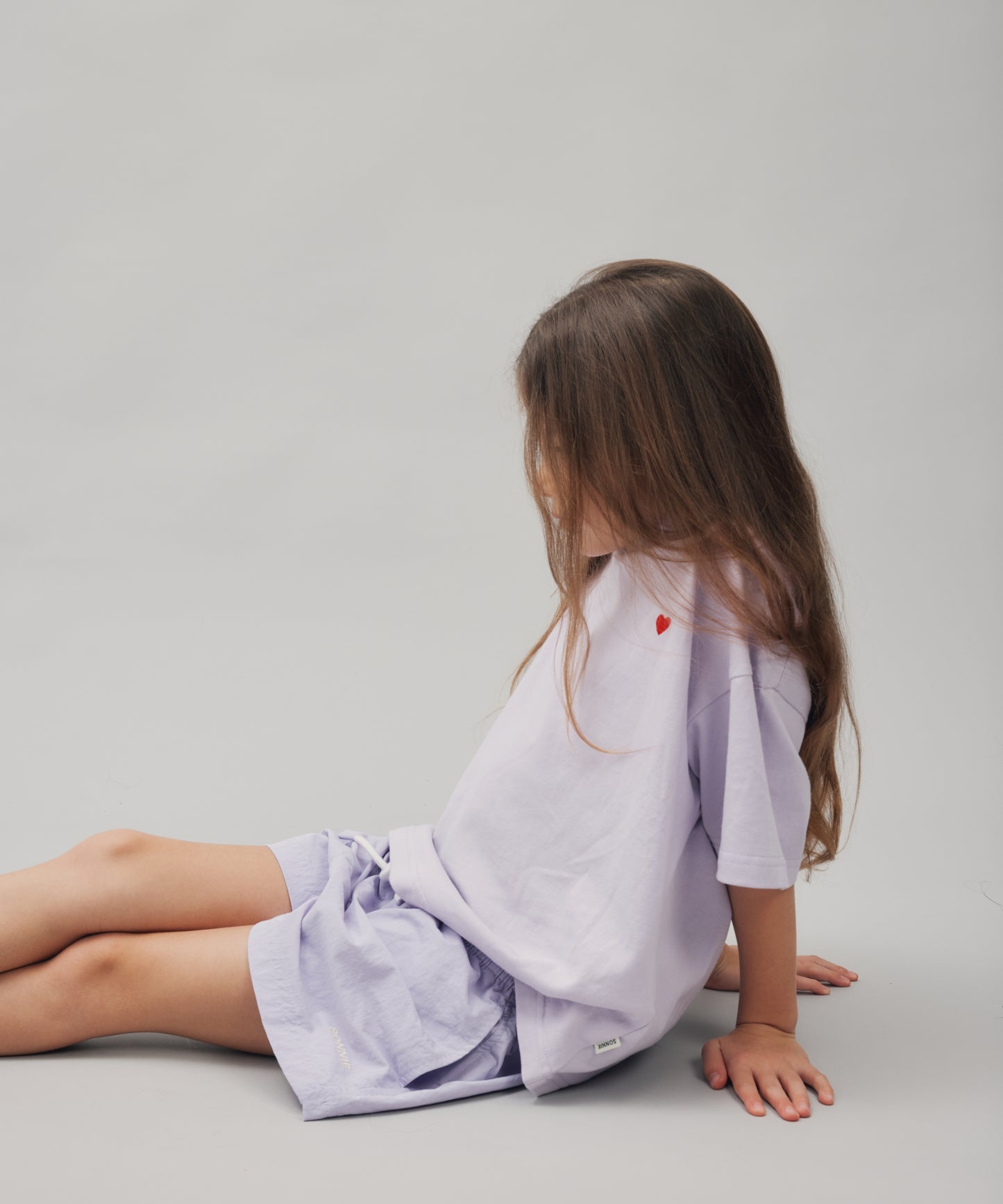 HEART TEE - VIOLET