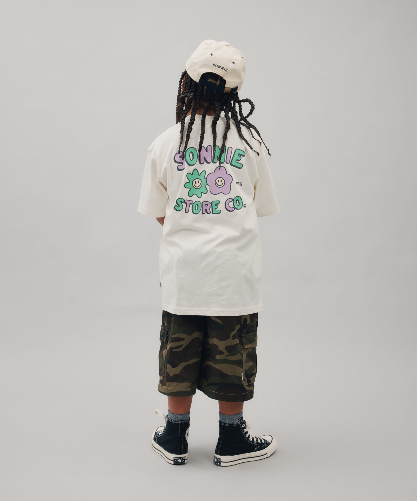 FLOWER TEE - OFF WHITE