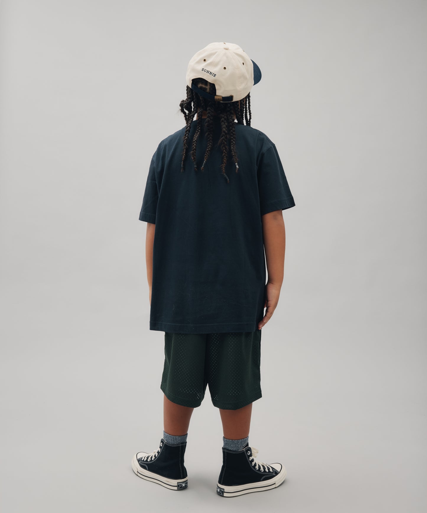 BAGGY BASKETBALL SHORTS - FOREST GREEN