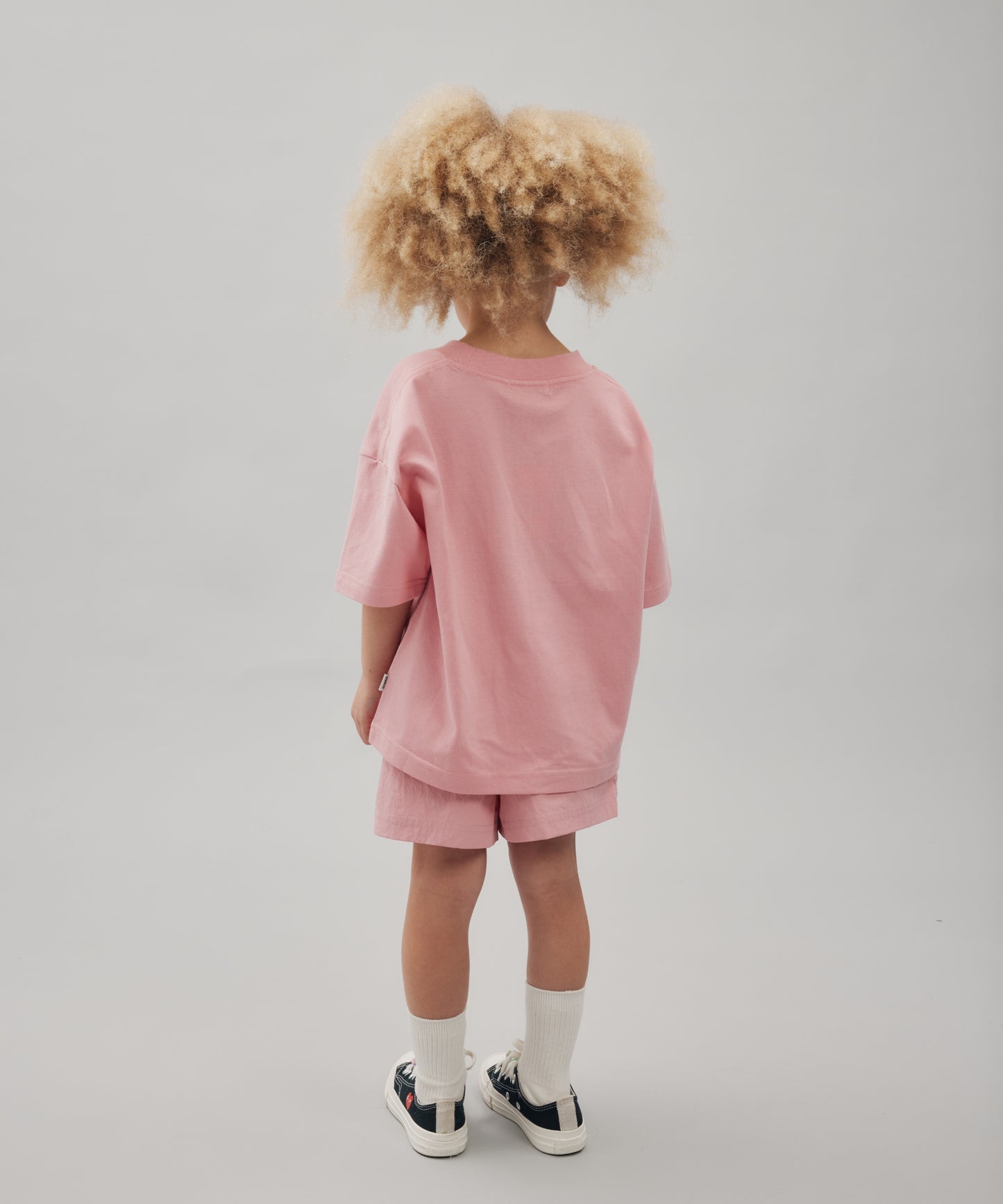 HEART TEE - SHELL PINK