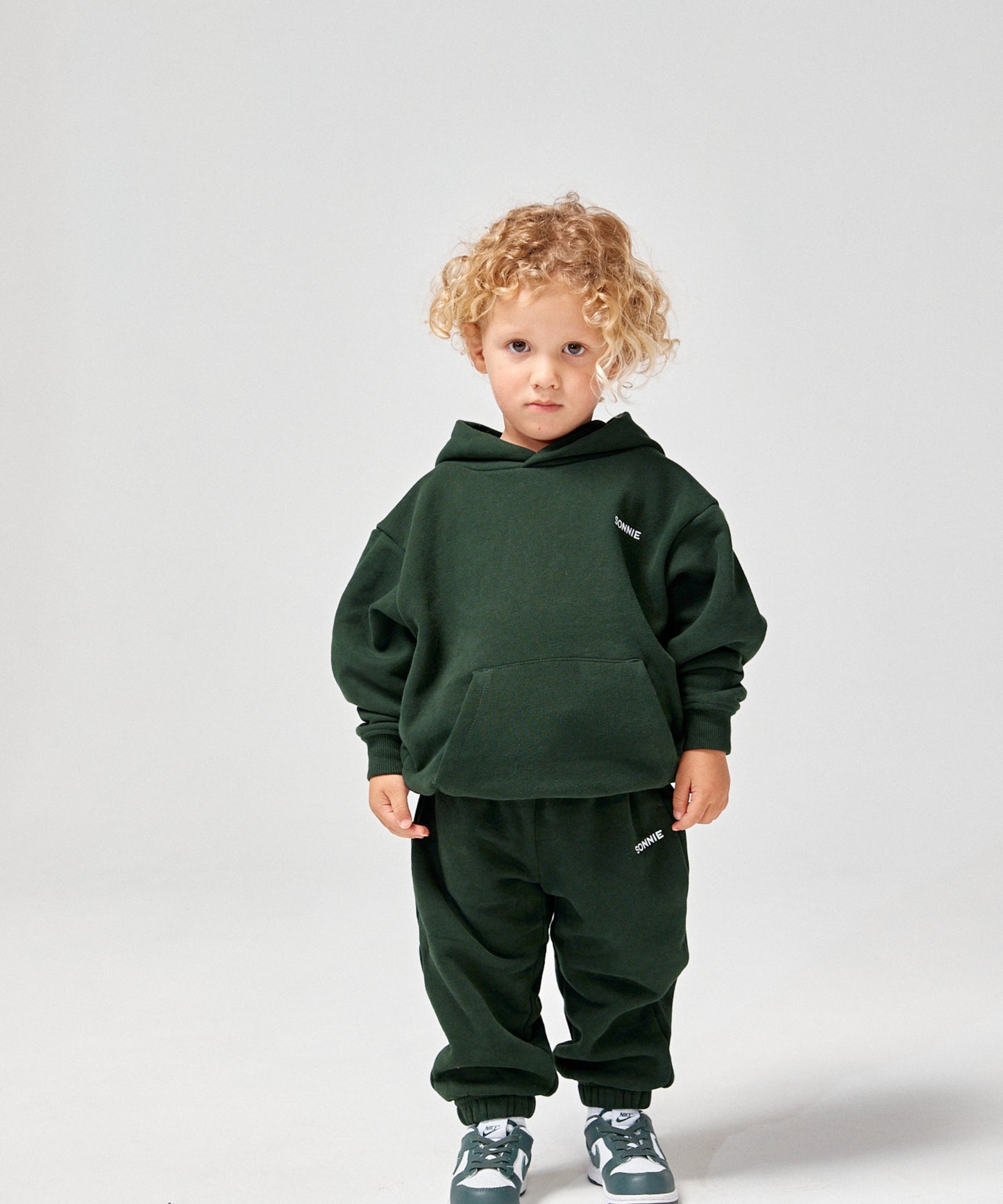 Harry Hoodie - Dark Forest Green