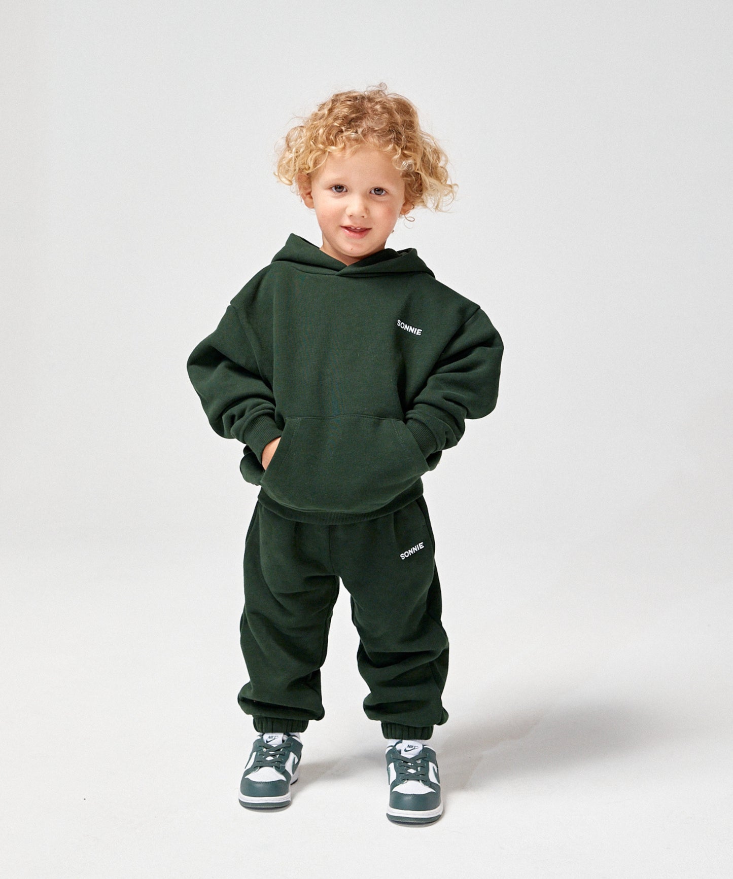 Louis Sweatpants - Dark Forest Green