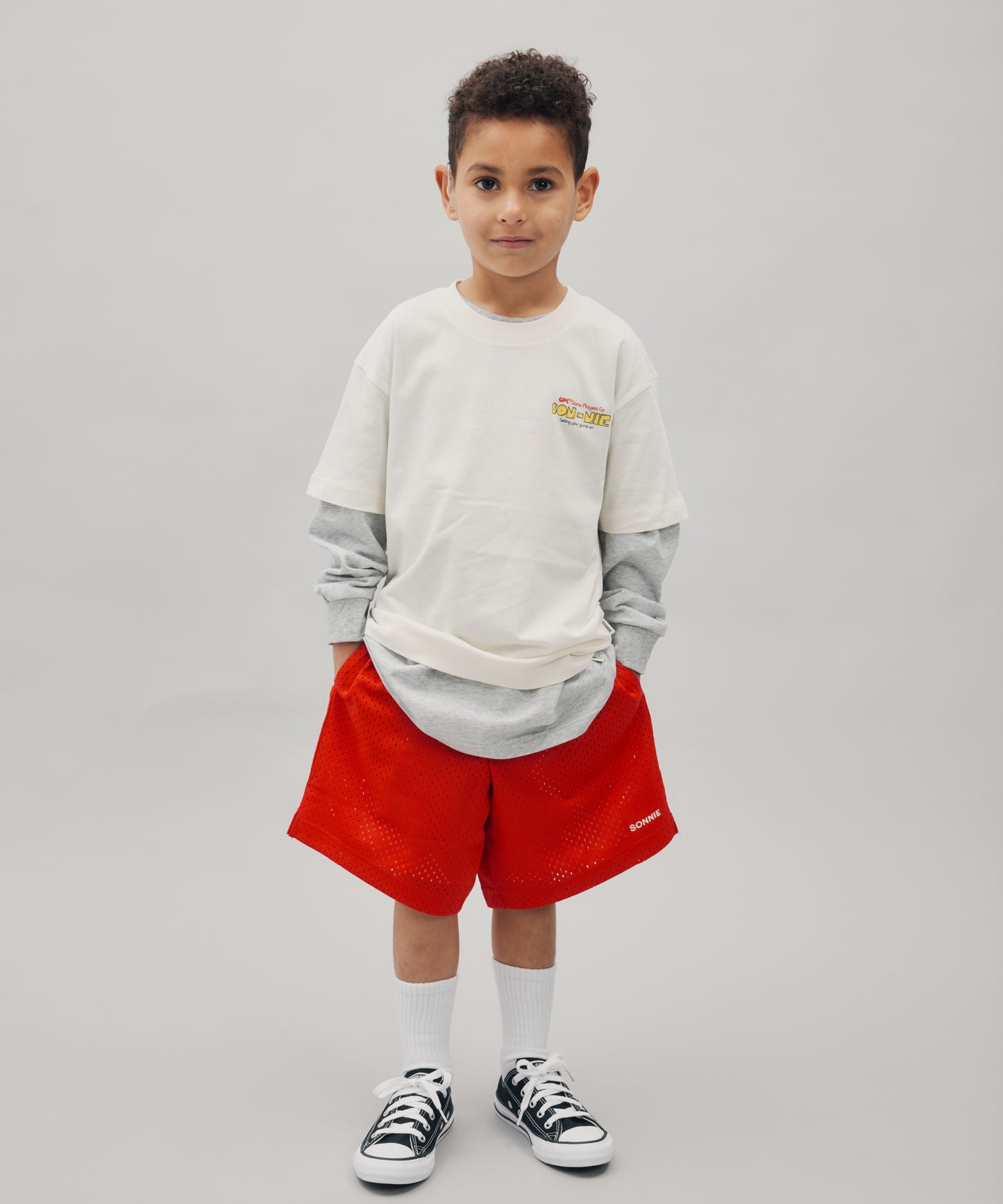 BAGGY BASKETBALL SHORTS - TEAM RED