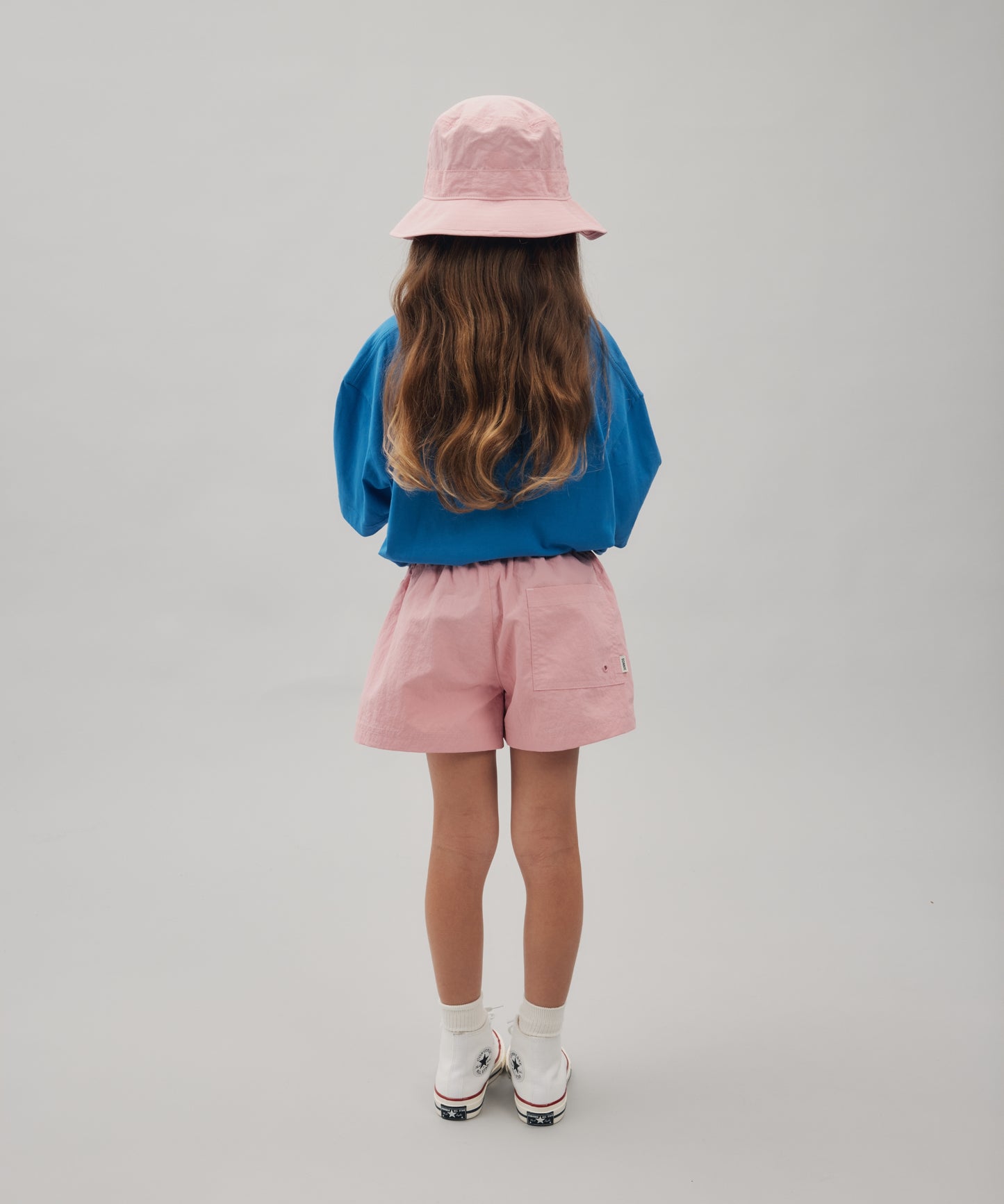 NYLON SHORTIES - SHELL PINK