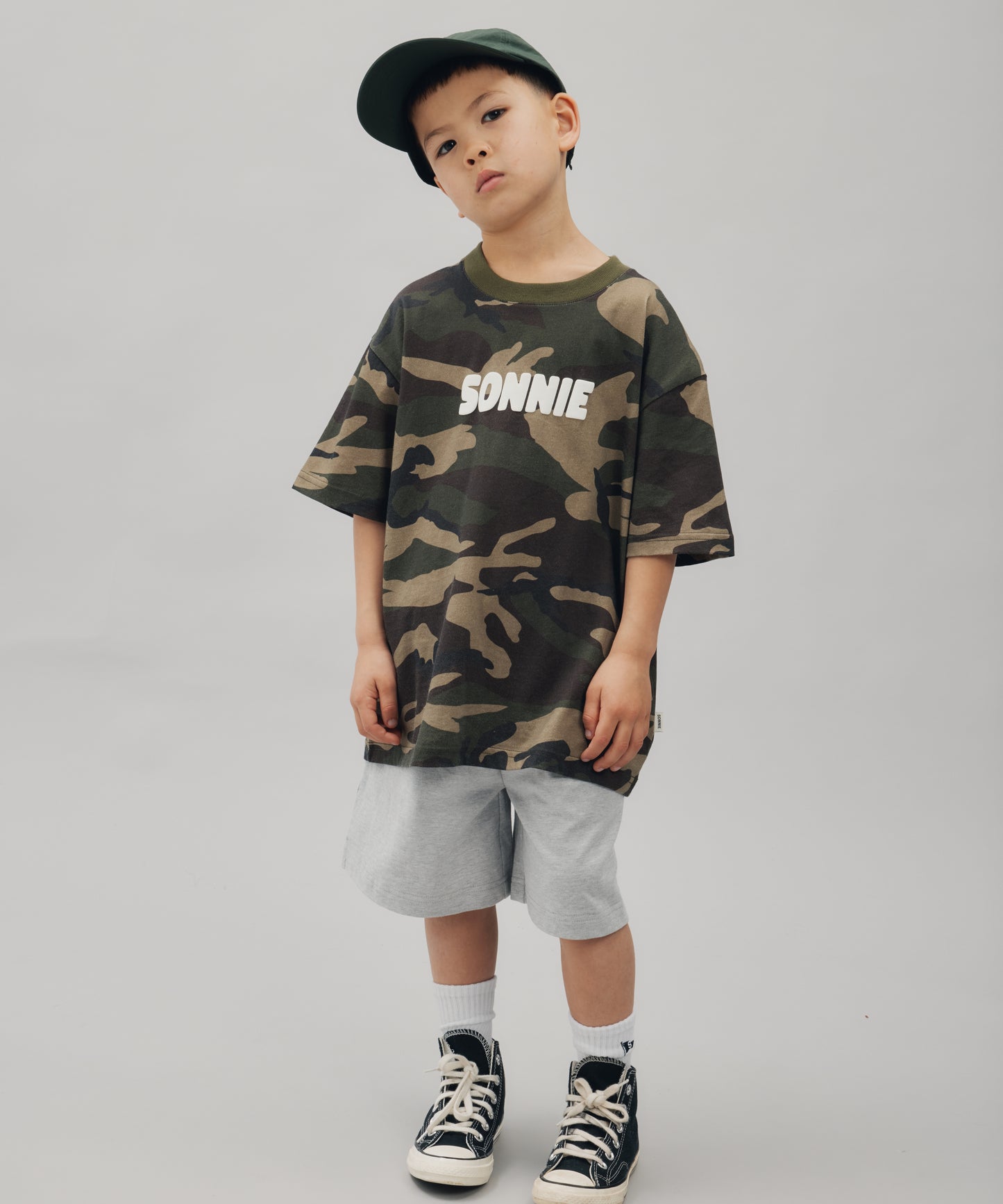 TOMMY SHORTS - GREY MARLE