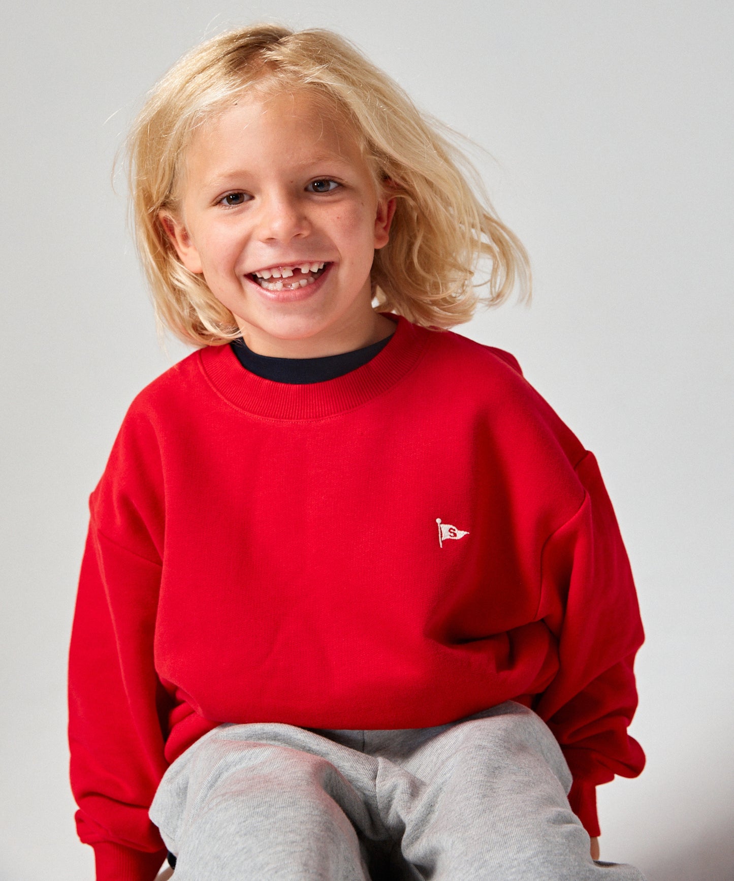 Tama Crewneck - Tomato