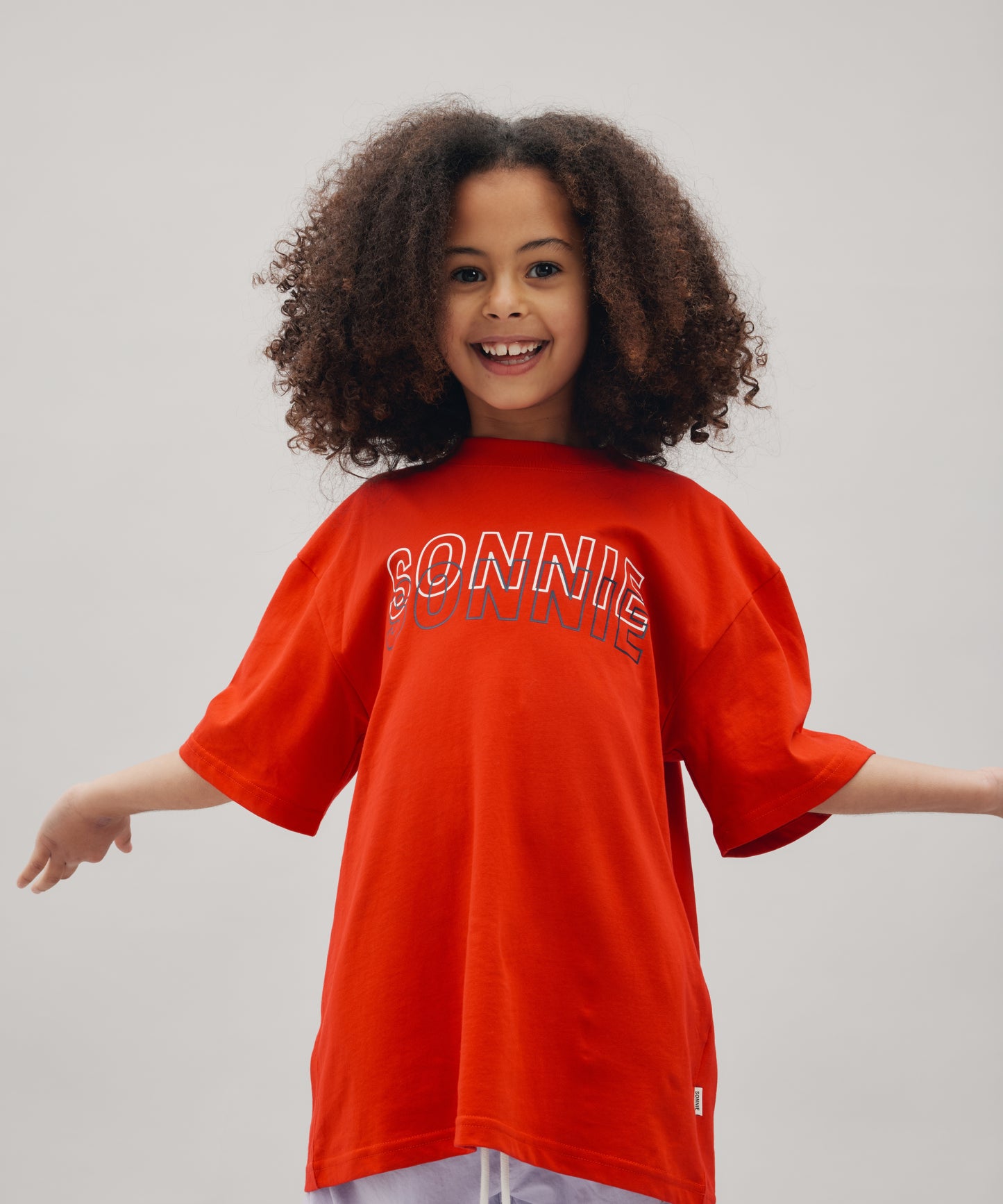 DOUBLE VISION TEE - TEAM RED