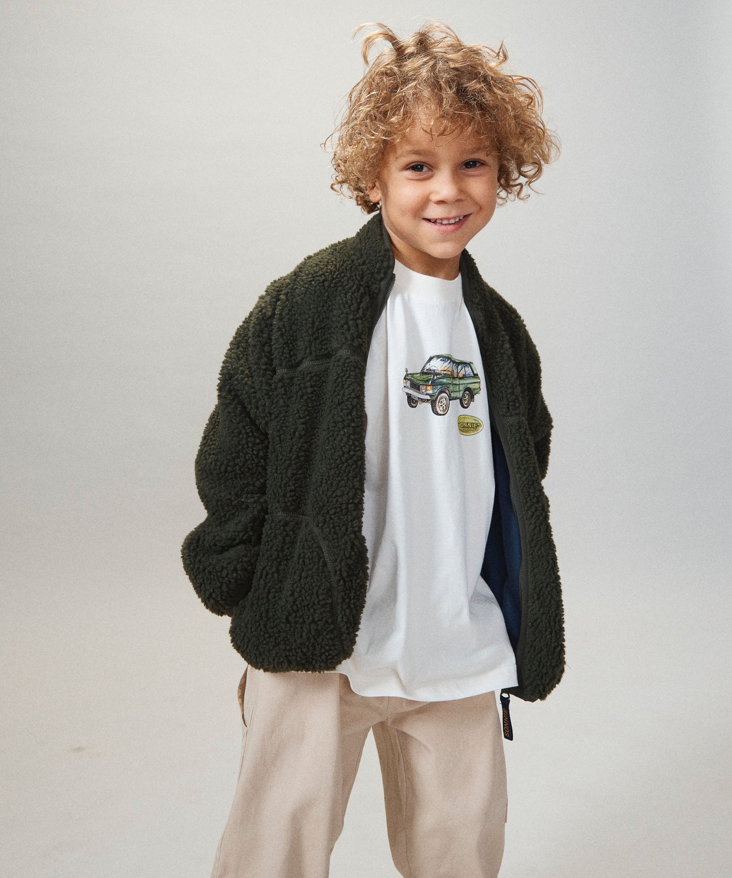 Otto Fleece Jacket - Olive