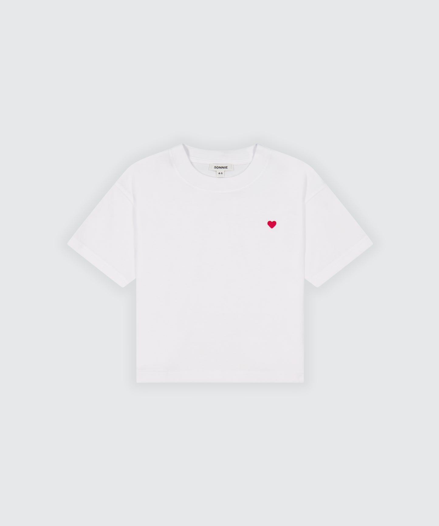 HEART TEE - WHITE