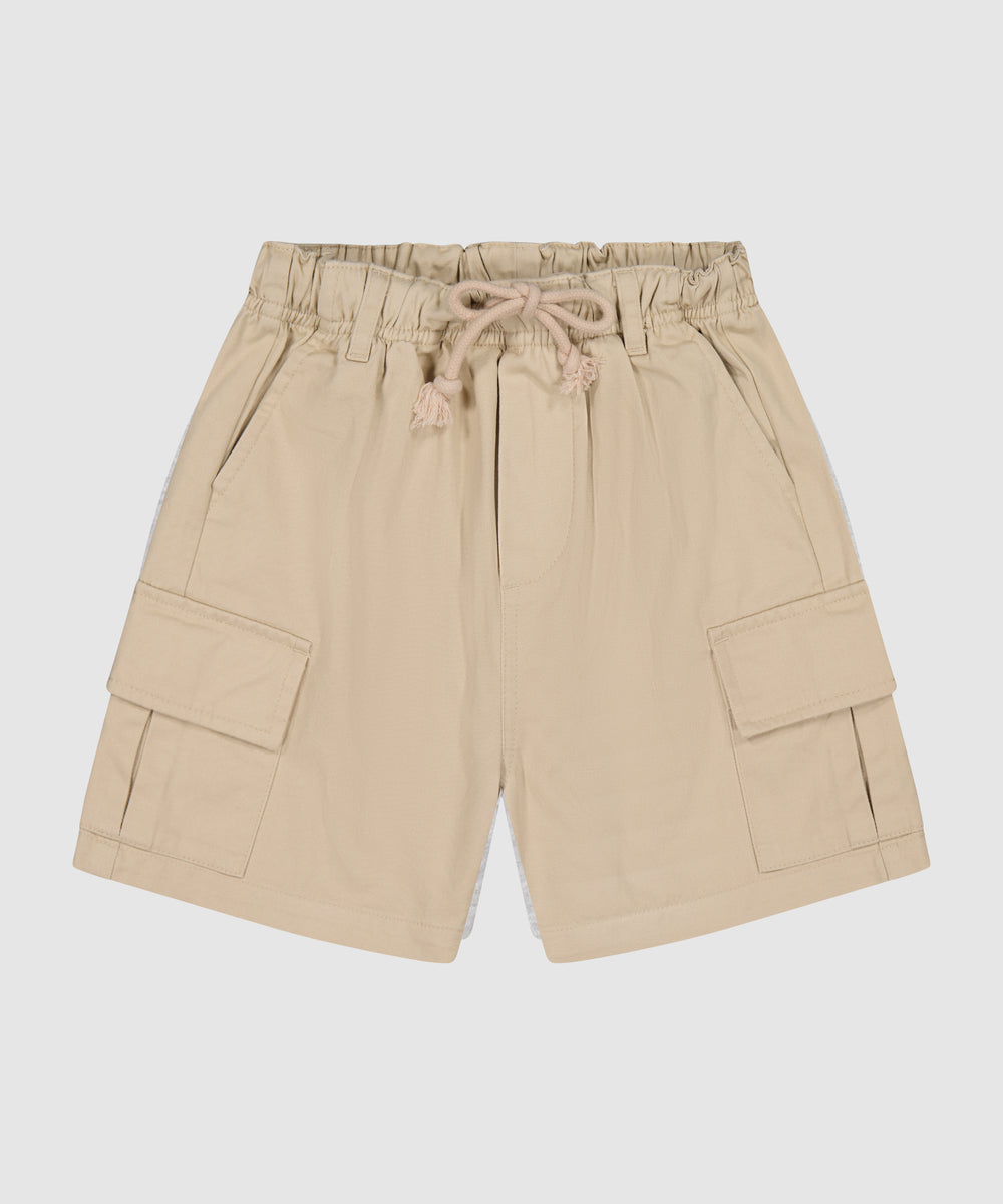 Lois - ENRIQUE - Stretch Cargo Shorts - Slub Twill - (Sand, Khaki