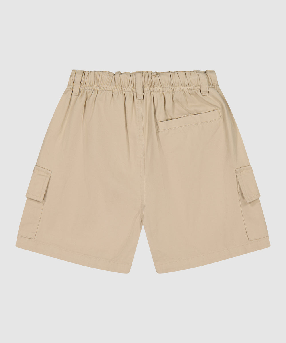 Twill Cargo Shorts - Sand