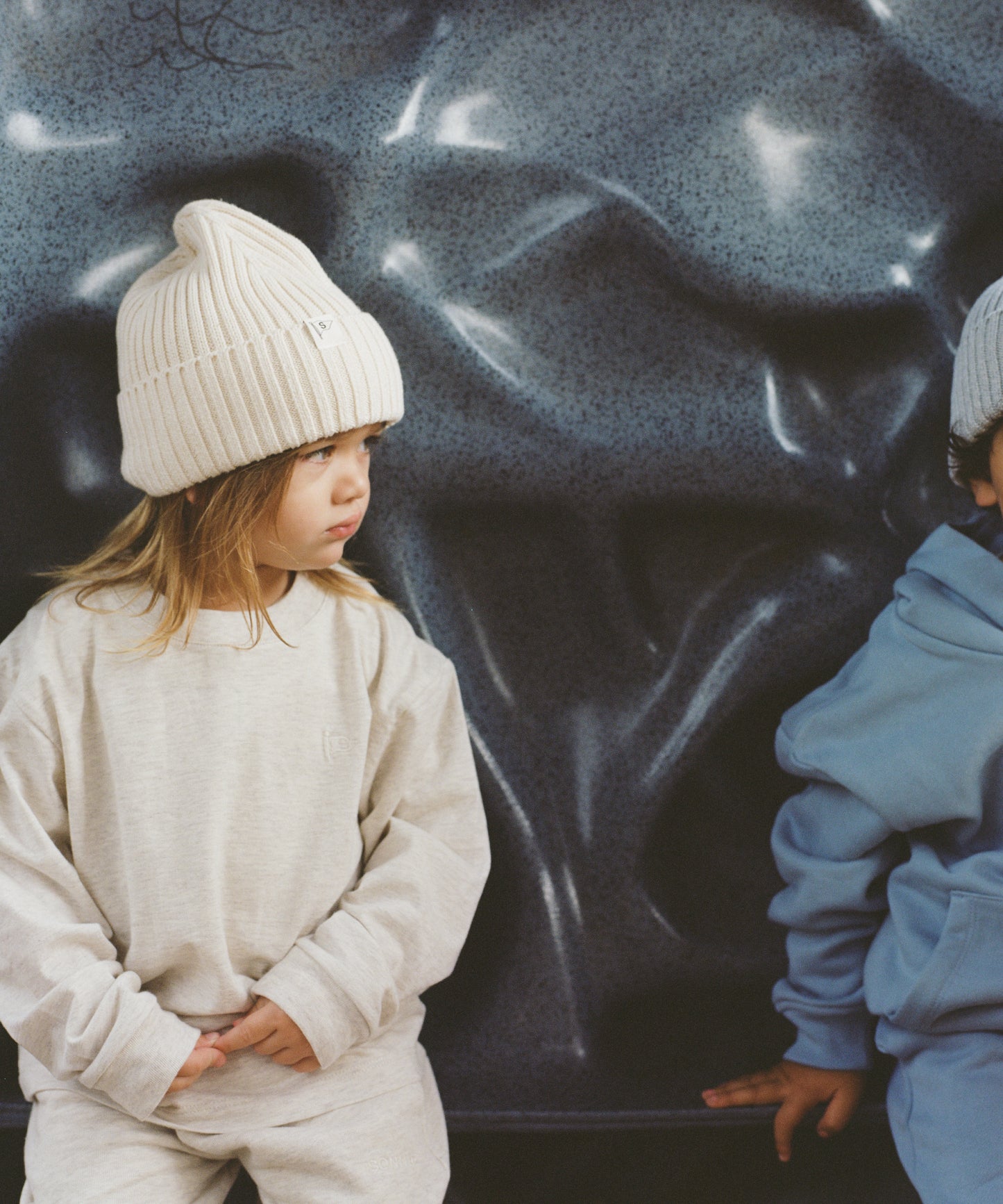 Cotton Knit Beanie - Buttercream