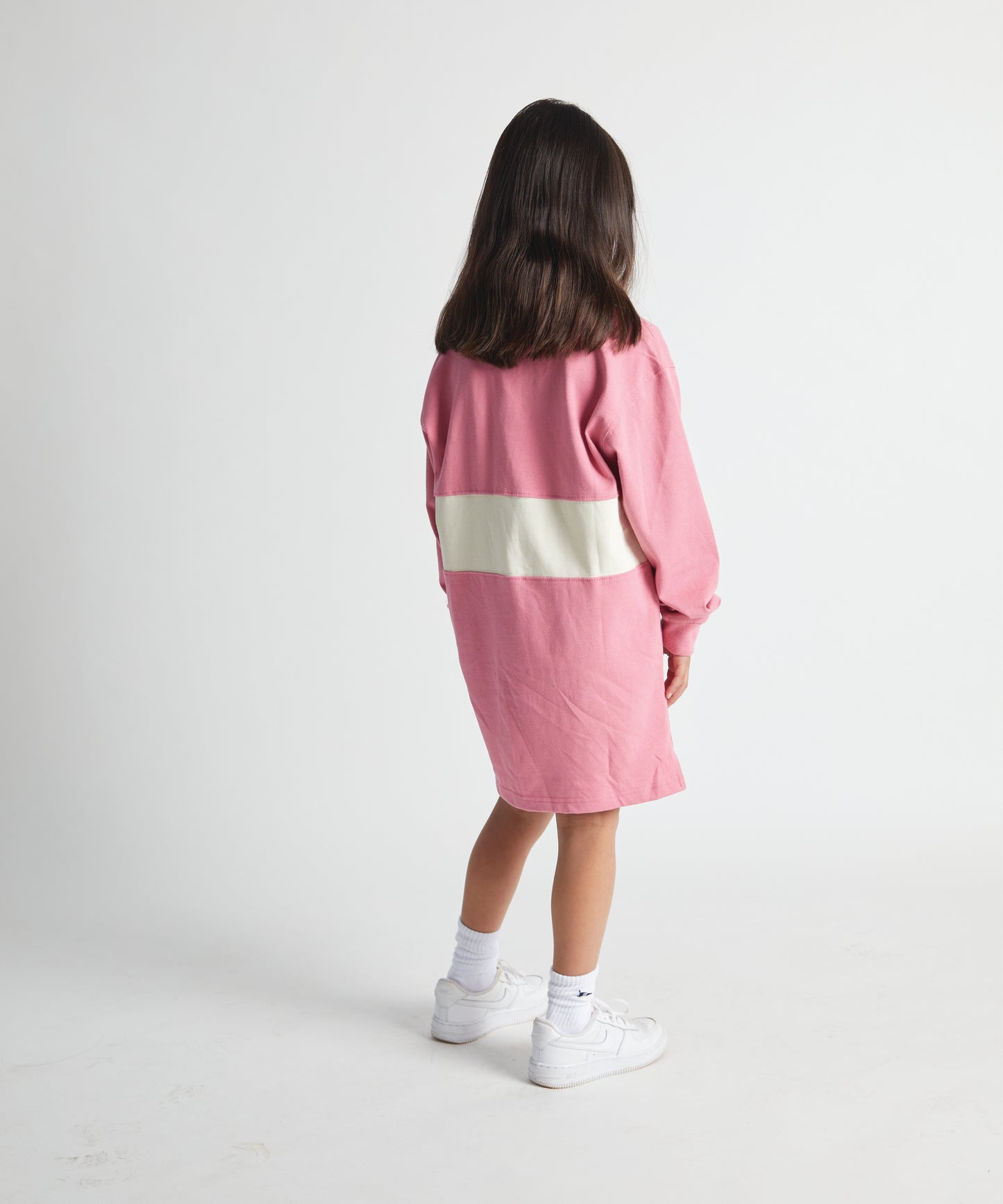 Classic Rugby Dress - Pink