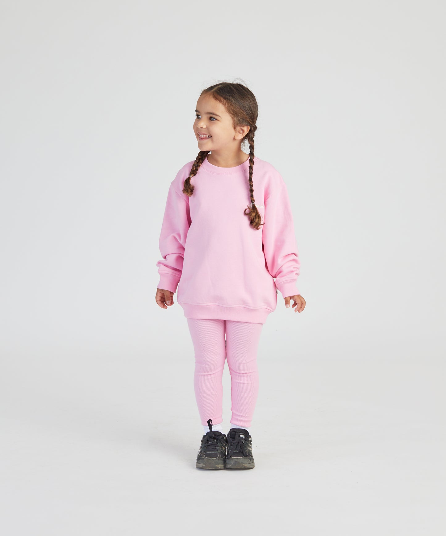 Goldie Ribbed Leggings - Pink