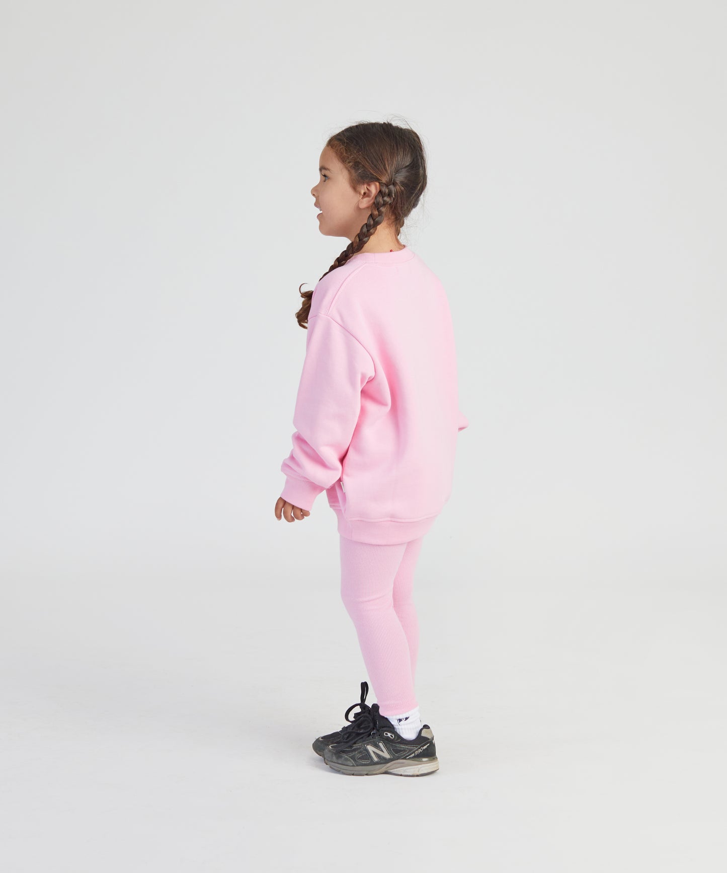 Goldie Ribbed Leggings - Pink