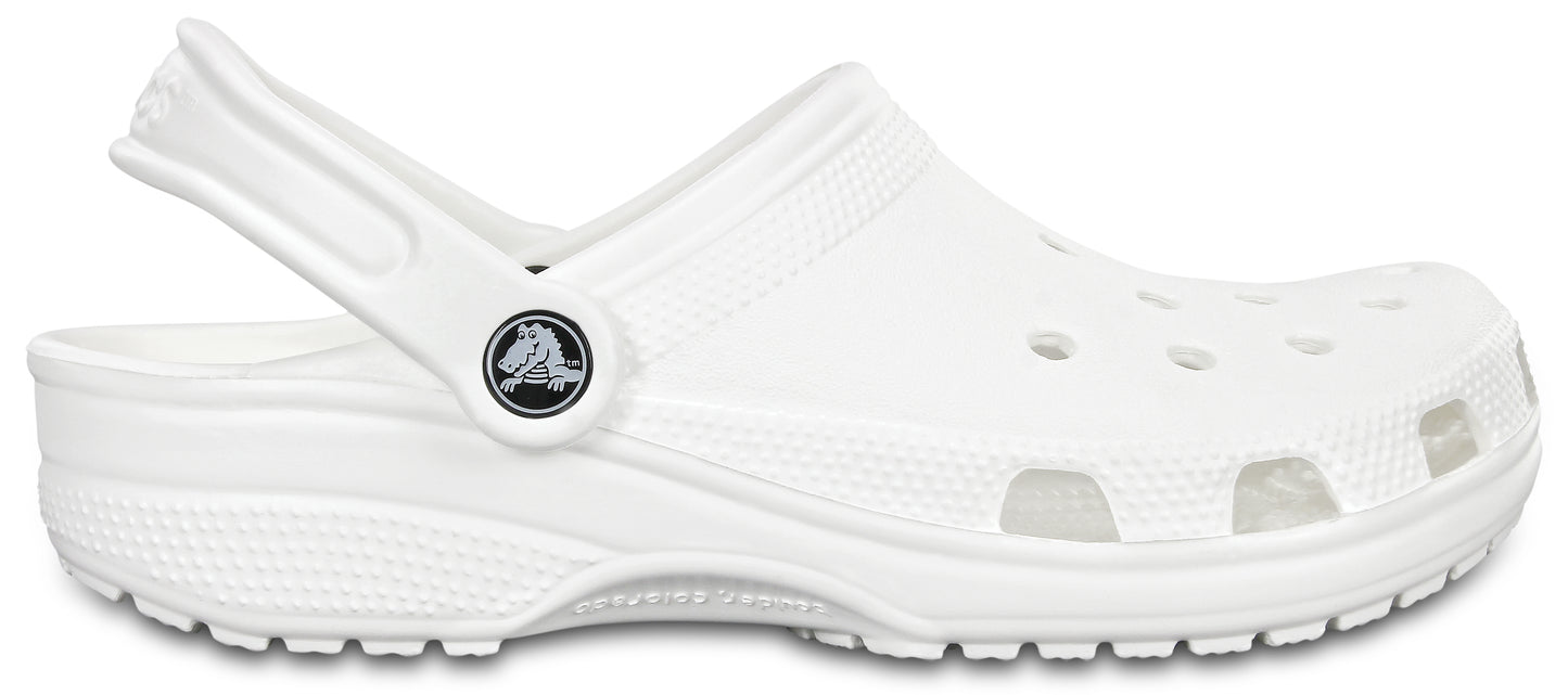 Classic Clog Kids - White
