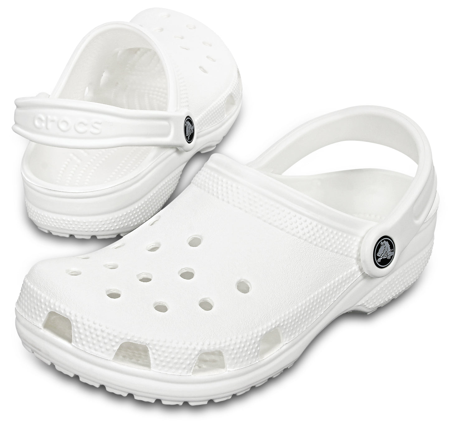 Classic Clog Kids - White