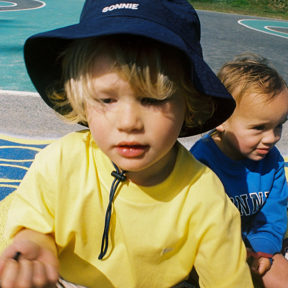 Nylon Bucket Hat - Ink
