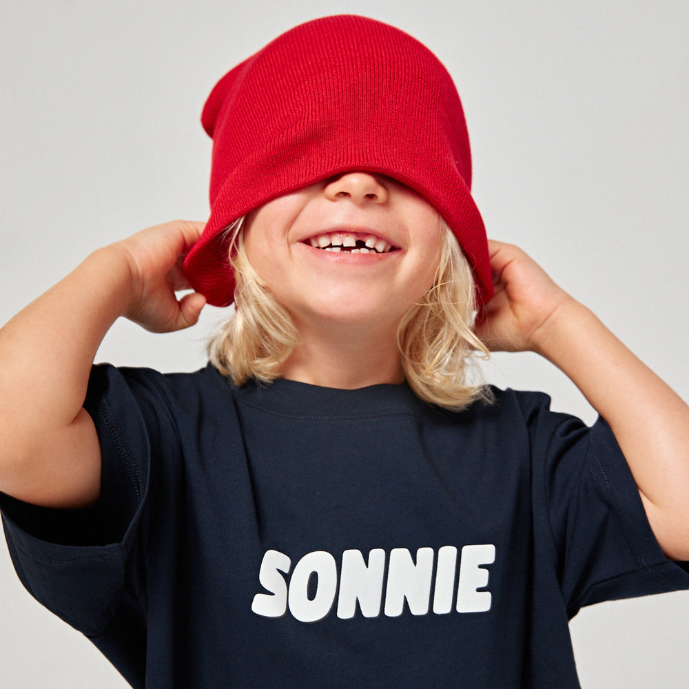 Classic Knit Beanie - Team Red