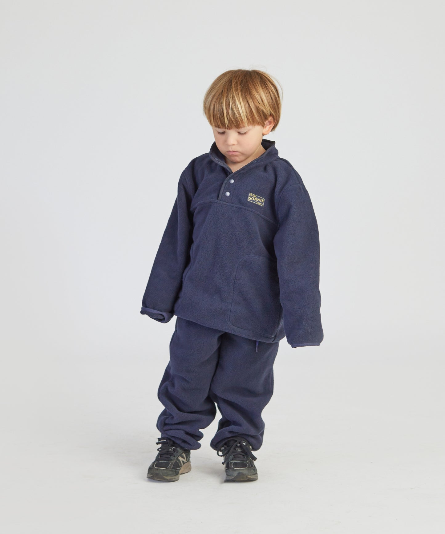 Monty Fleece Pants - Deep Blue