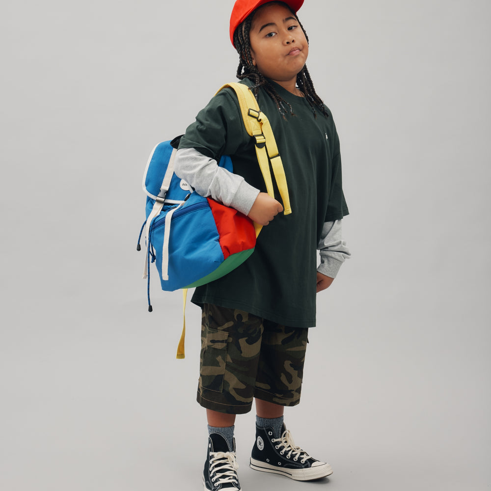 
                      
                        SCHOOL BAG - BLUE/RED
                      
                    