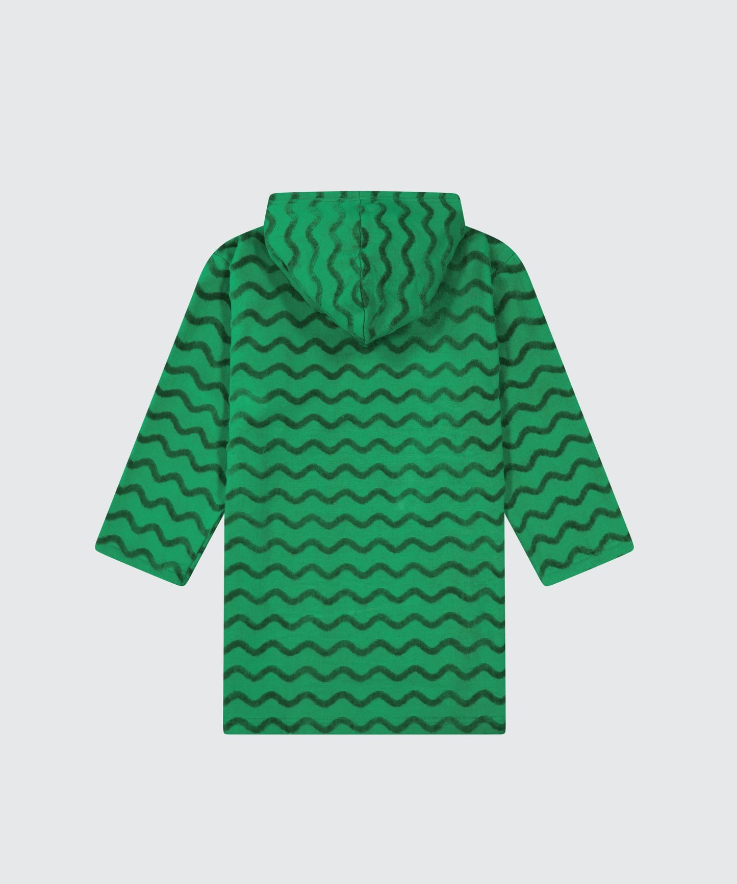 HOODED TOWEL - KERMIT GREEN