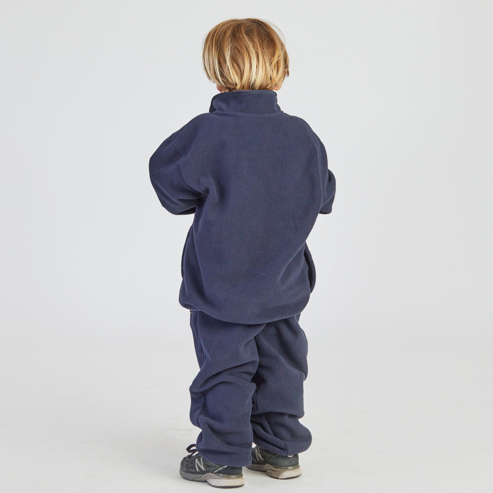 
                      
                        Monty Quarter Dome Fleece - Deep Blue
                      
                    