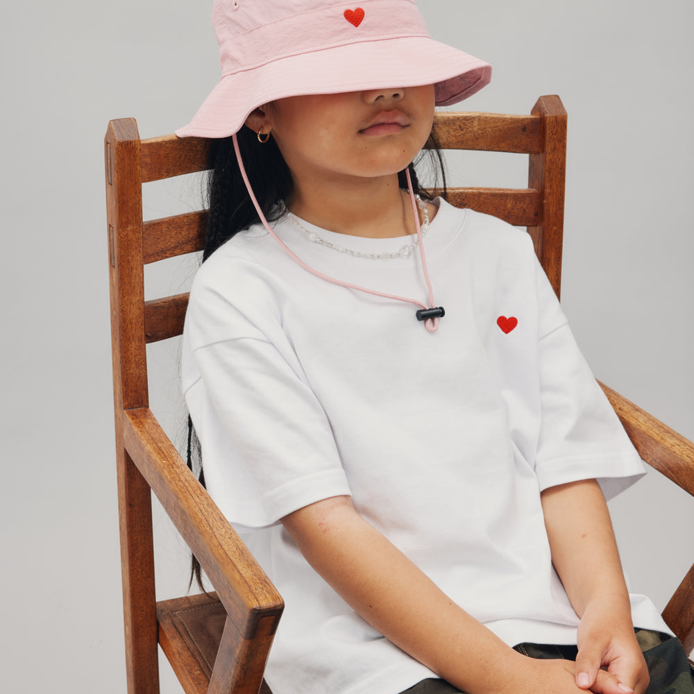 
                      
                        HEART TEE - WHITE
                      
                    