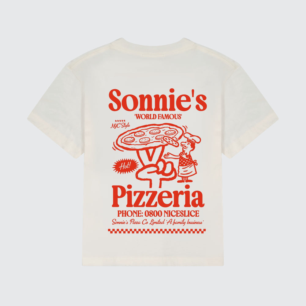 PIZZERIA TEE - OFF WHITE