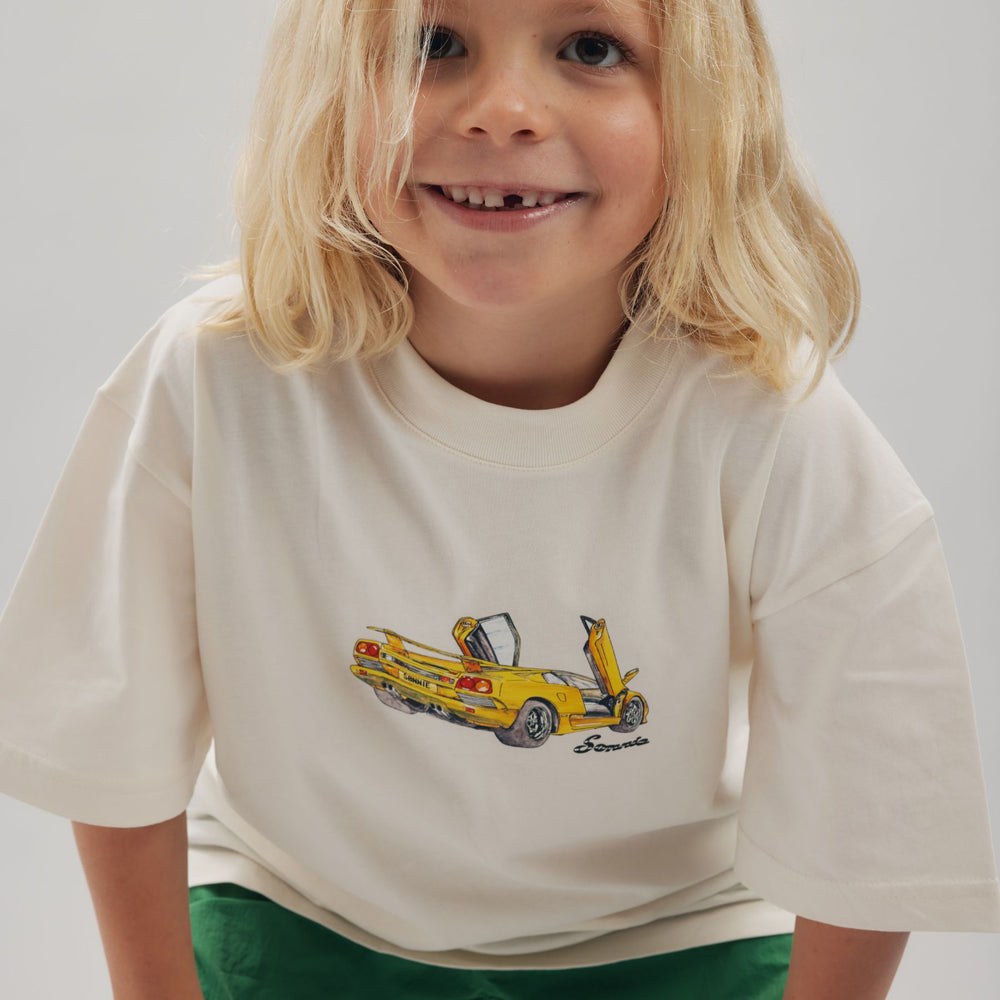 LAMBO TEE - OFF WHITE