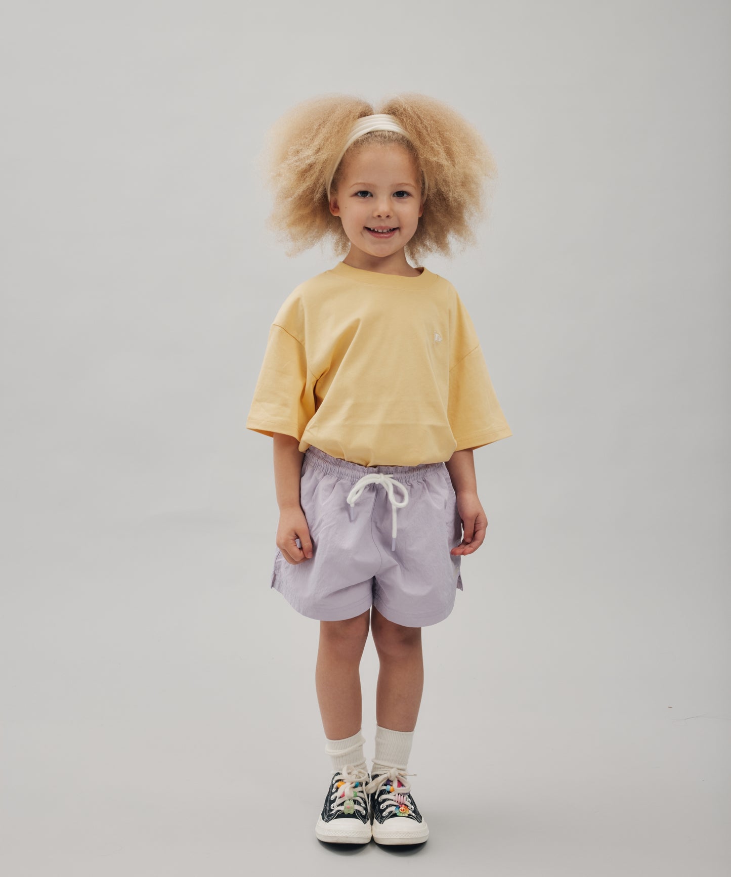 NYLON SHORTIES - VIOLET