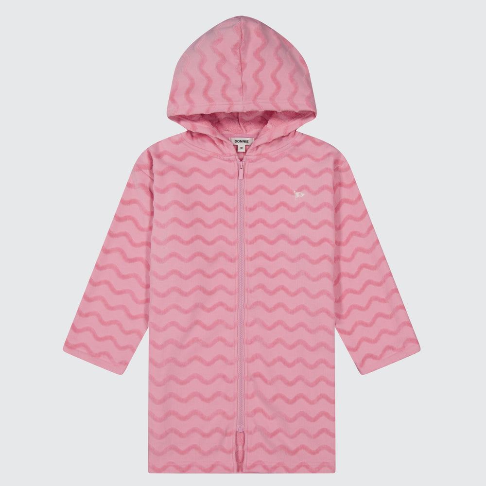 HOODED TOWEL - SHELL PINK