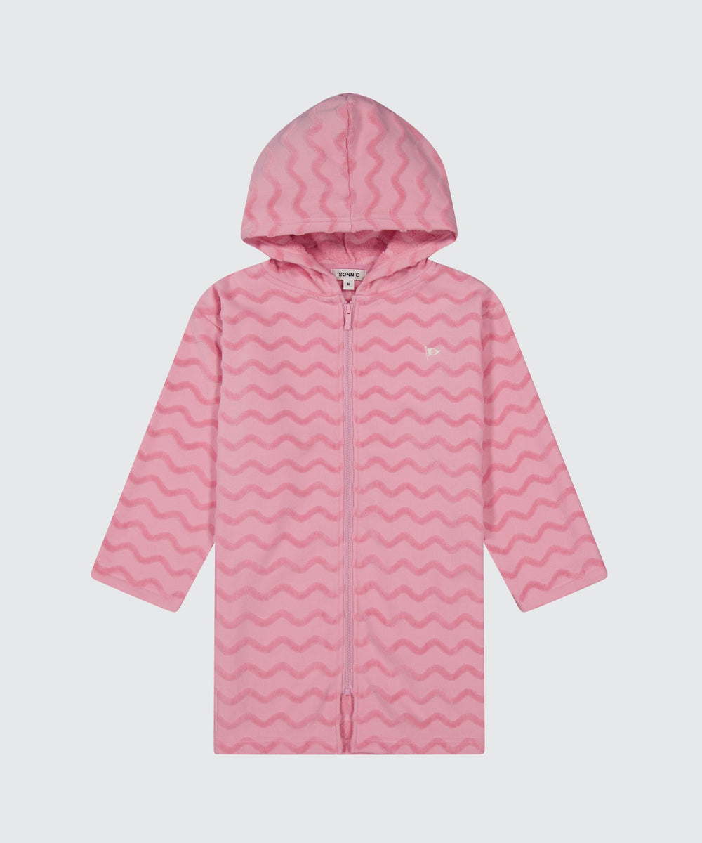 HOODED TOWEL - SHELL PINK