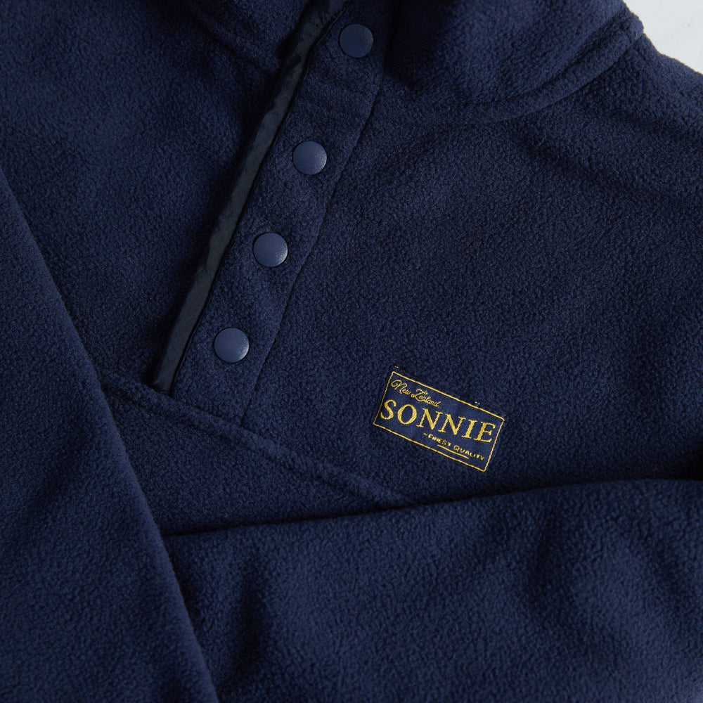 
                      
                        Monty Quarter Dome Fleece - Deep Blue
                      
                    