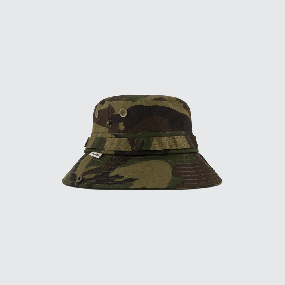 CAMO BUCKET HAT 