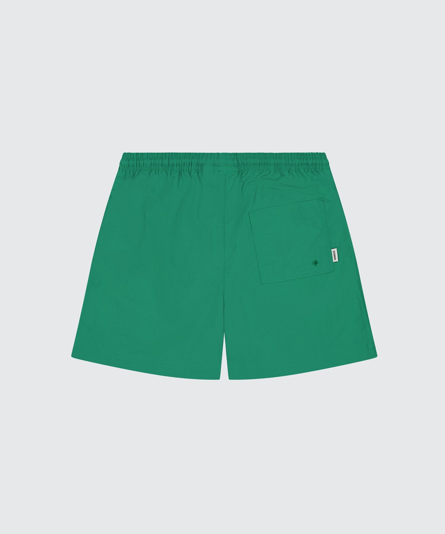 Nylon Sports Shorts - New Court Green