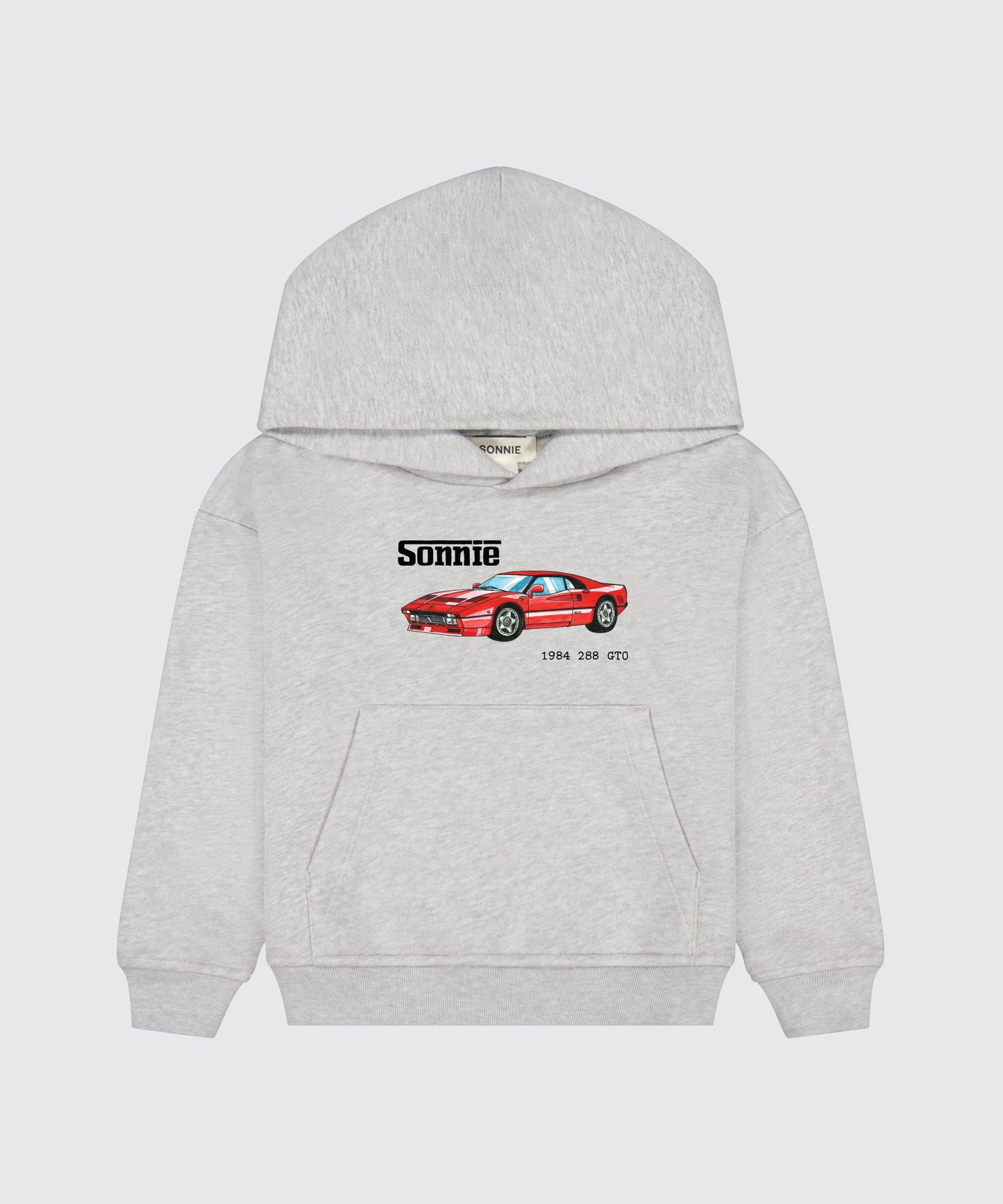 Ferrari Hoodie - Heather Grey