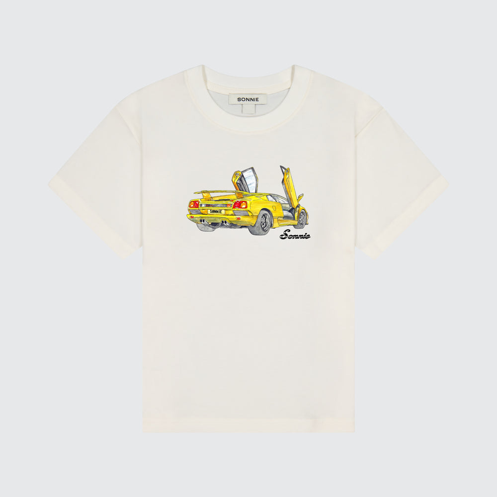 LAMBO TEE - OFF WHITE