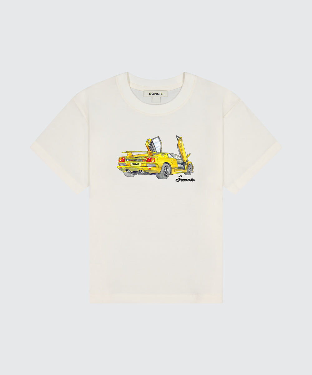 LAMBO TEE - OFF WHITE