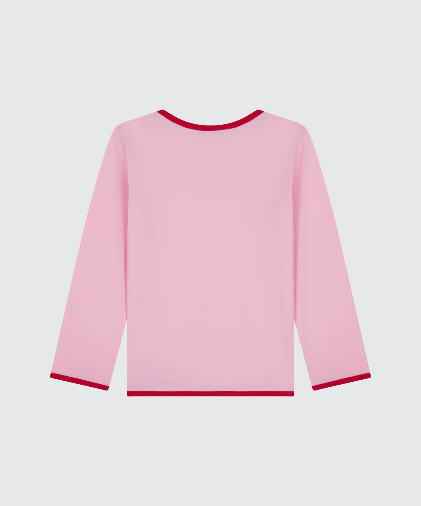 LS SWIM TEE - BABY PINK