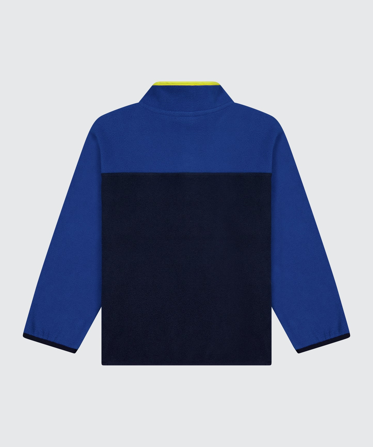 Colour Block Fleece - Blue/Ink/Yellow
