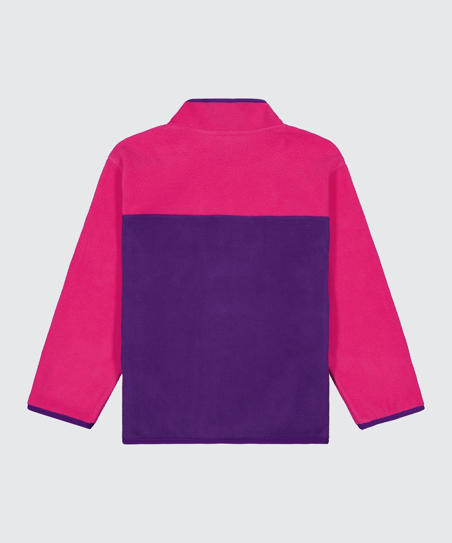 Colour Block Fleece - Pink/Purple