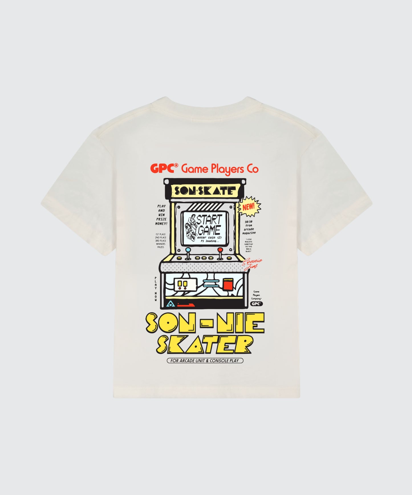 ARCADE TEE - OFF WHITE