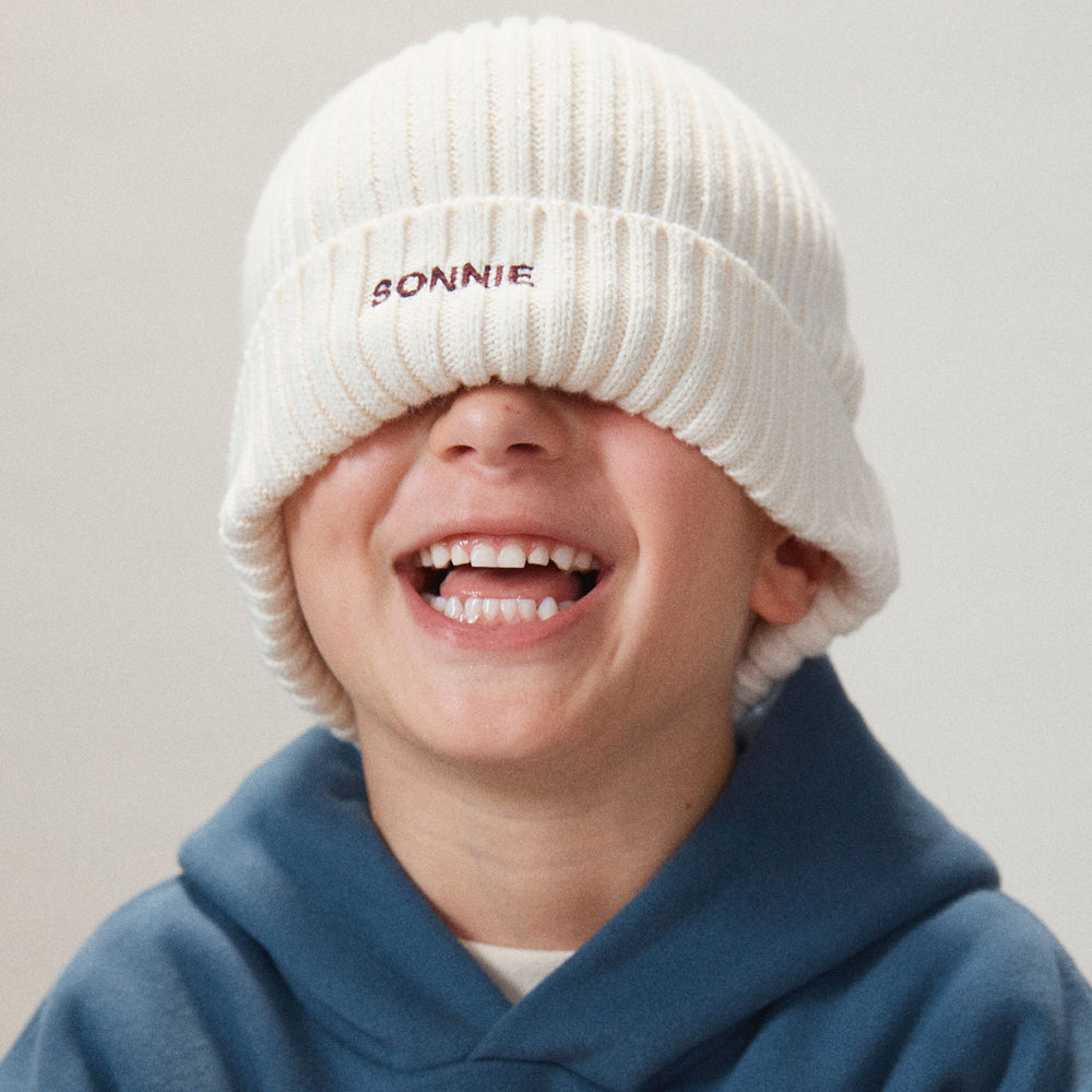 
                      
                        Cotton Knit Beanie - Off White
                      
                    