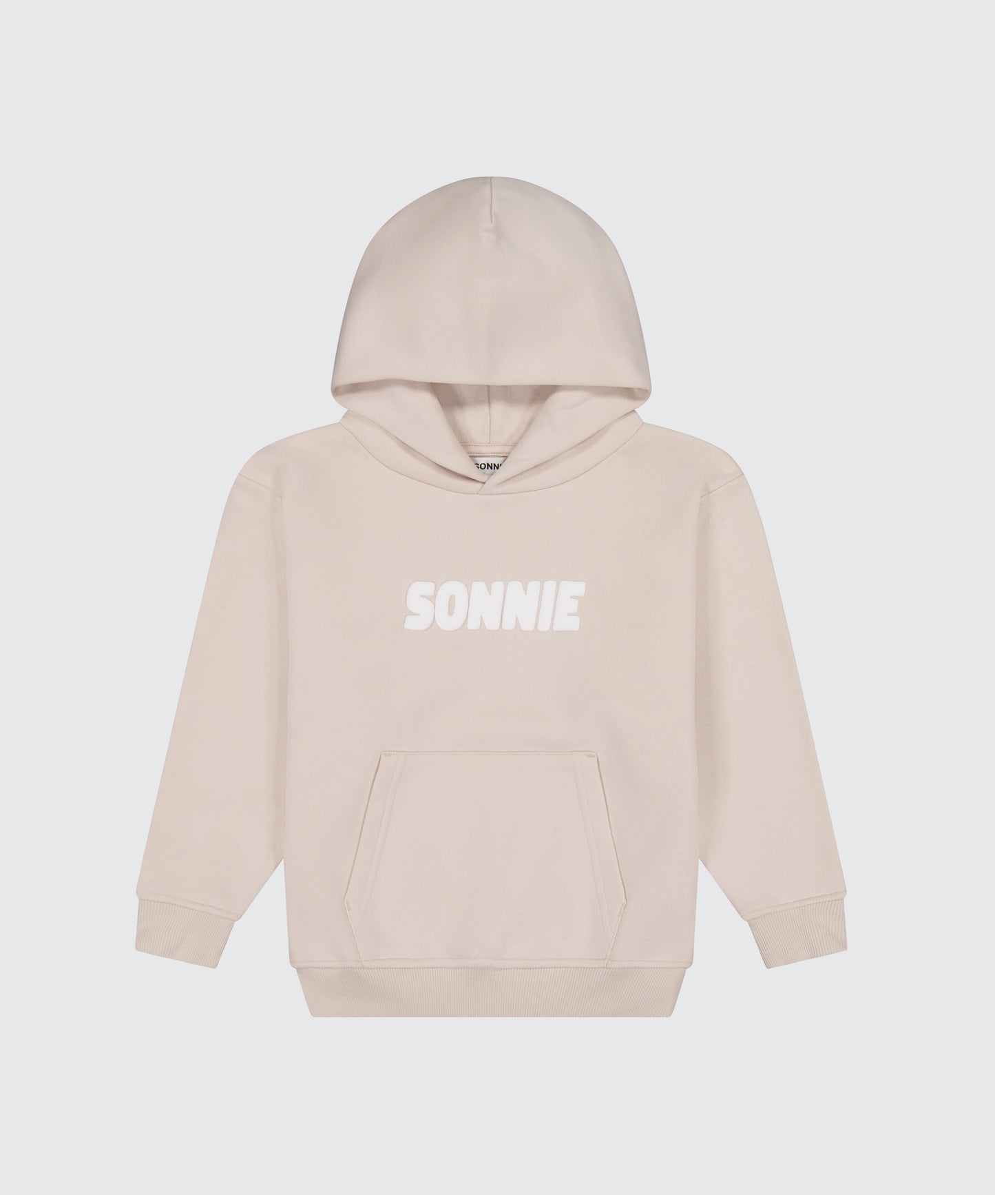 Puff Print Hoodie - Bone