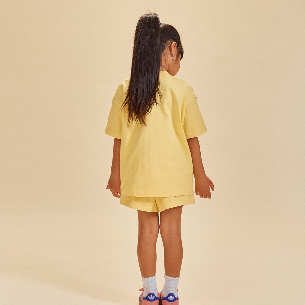 
                      
                        Boxy Tee - Butter Lemon
                      
                    